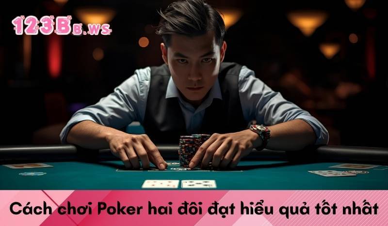Cách chơi Poker hai đôi đạt hiểu quả tốt nhất