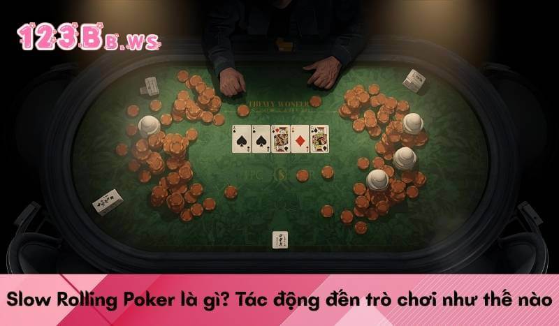 Slow Rolling Poker là gì? Tác động đến trò chơi như thế nào