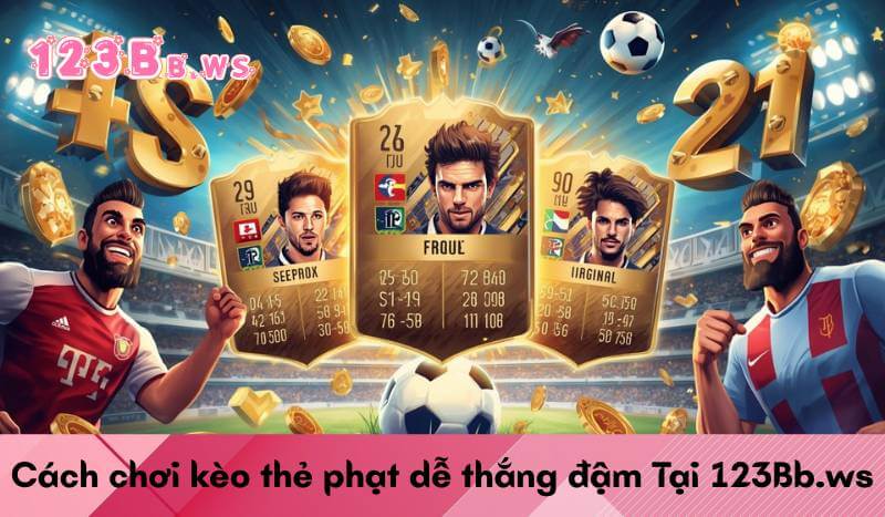 Cách chơi kèo thẻ phạt dễ thắng đậm Tại 123Bb.ws